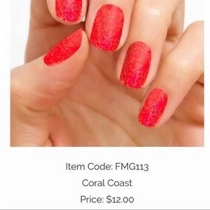 Color street 100% real nail polish strips.